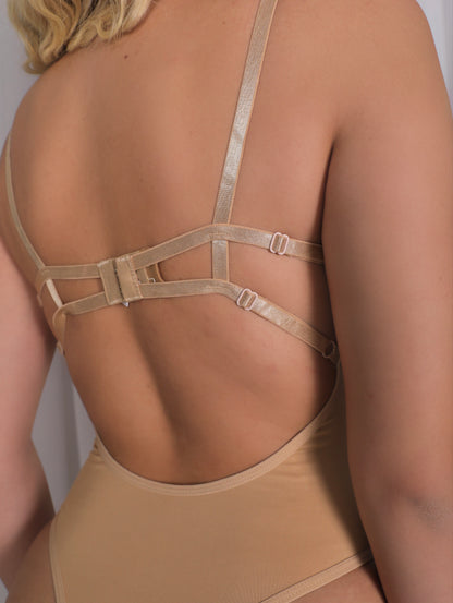 One-Piece Lingerie In Beige