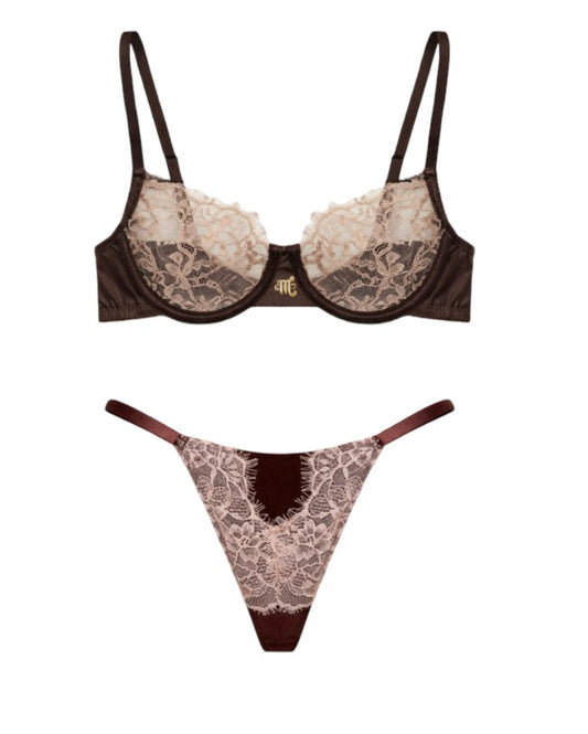 Hazelnut Kiss Lingerie Set